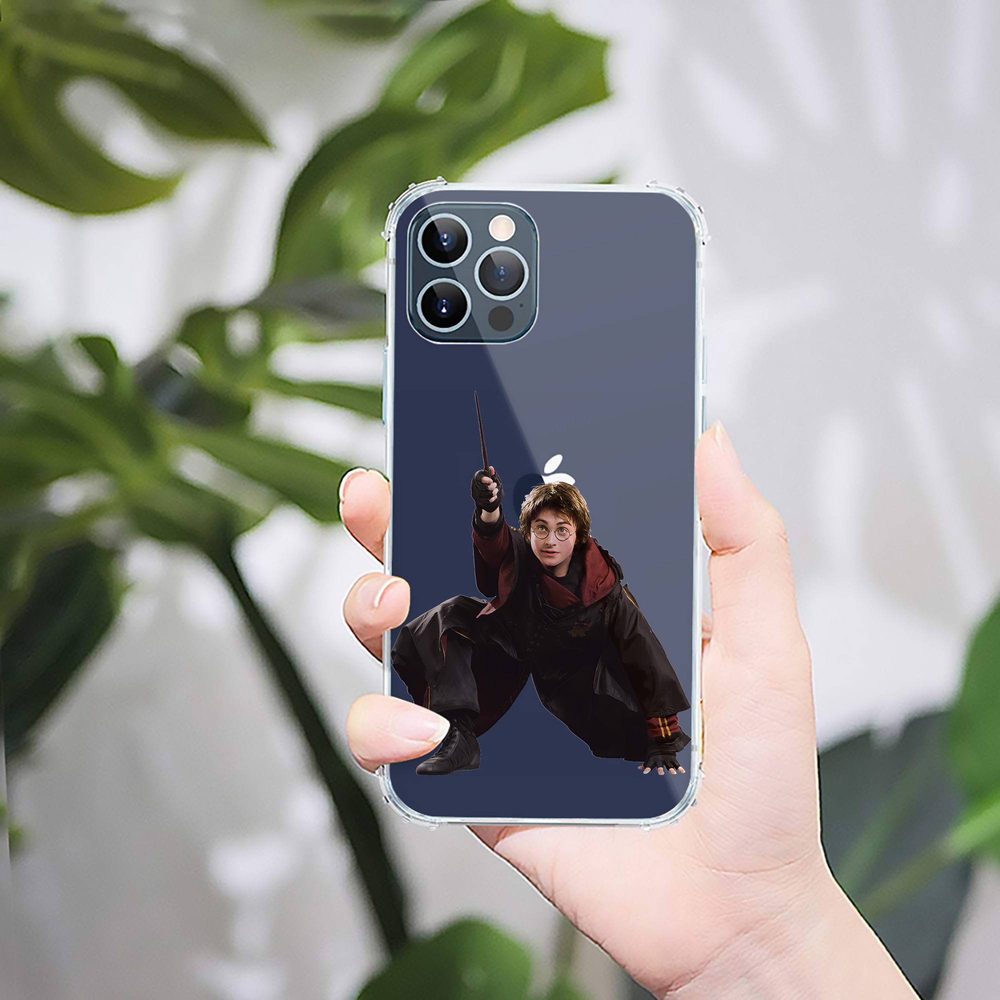 （画像用） Harry Potter ハリー・ポッターシリーズ 【iPhone 12シリーズ対応】透明スマホケース（クリアソフトケース）